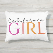 Tipografía Colorida “Chica de California” 