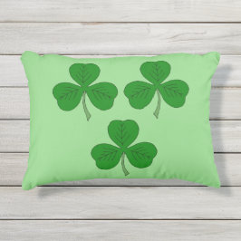 Cojín De Exterior Tres Shamrock