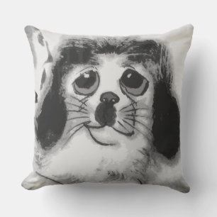 COJÍN DE EXTERIOR TRISTE PERRO