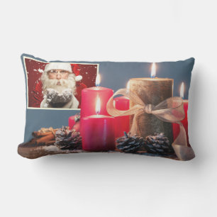 Cojín De Exterior TUS 2 FOTOS personalizados Navidades tiran almohad