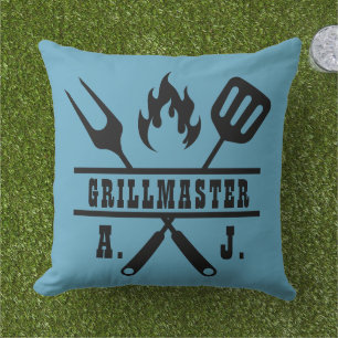 Cojín De Exterior Utensilio Azul Grillmaster