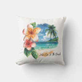 Cojín De Exterior Vacation, Lets Go To The Beach 