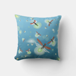 Cojín De Exterior Verano azul de luciérnaga