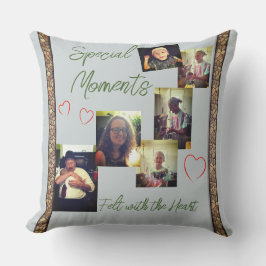 Cojín De Exterior Verde plateado