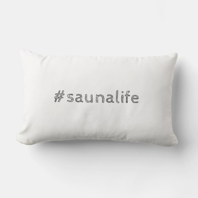 Cojín De Exterior Vida de la sauna (Anverso)