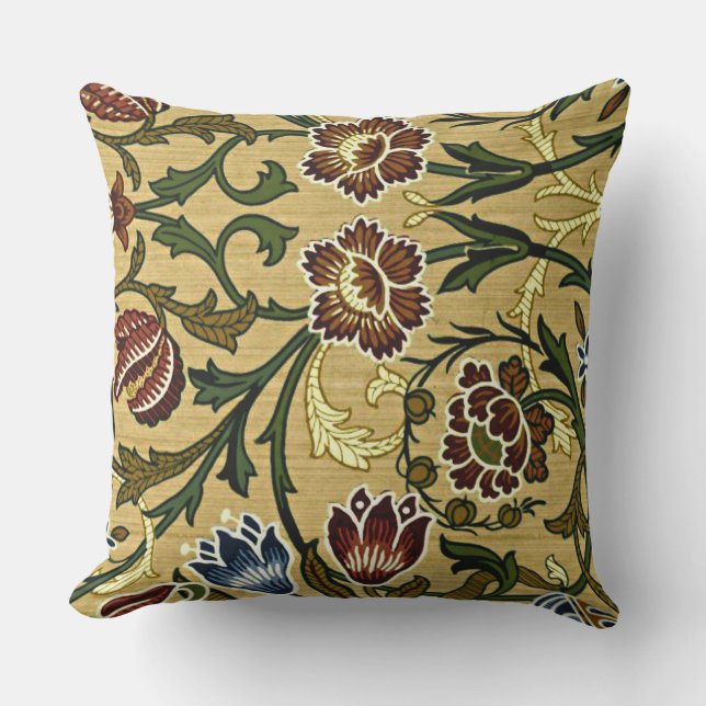 Cojín De Exterior William Morris - Brocade (Anverso)