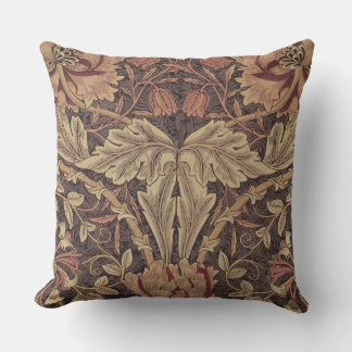 Cojín De Exterior William Morris Honeysuckle Arte Inglés Clásico