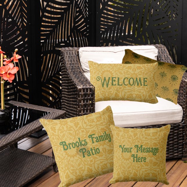 Cojín De Exterior William Morris Reversible Personalizado (Subido por el creador)