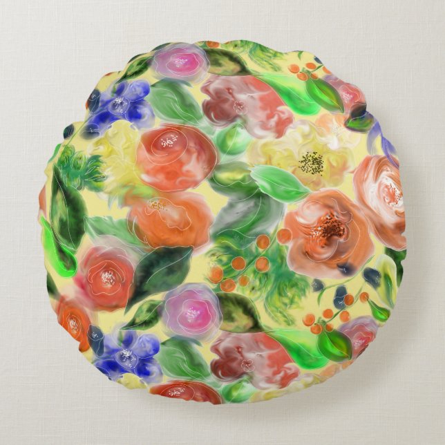Cojin de flores (Anverso)