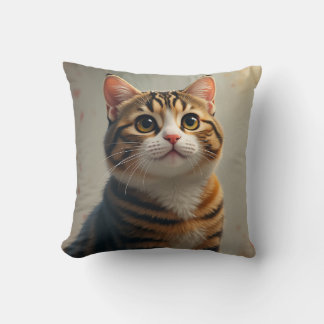 cojín de gato con ojos de bonito