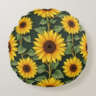 cojín de girasol como regalo