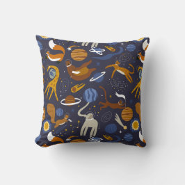 Cojín de la colección Animals Outer Space