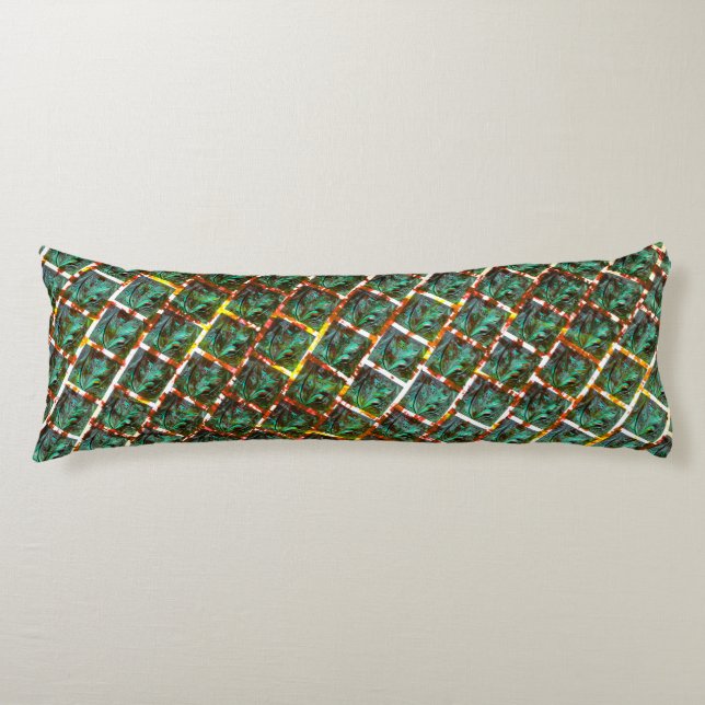 Cojín Debajo de la sucia y oxidada parrilla (Anverso)