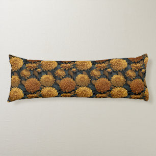 Cojín Decoración de suelo de Dahlias Nature botánico via