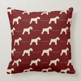 COJÍN DECORATIVO ミニチュア・シュナウザー RD