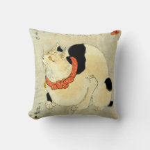 日本猫, gato japonés del 国芳, Kuniyoshi, Ukiyo-e