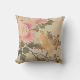 COJÍN DECORATIVO 日本画、美しい花鳥画