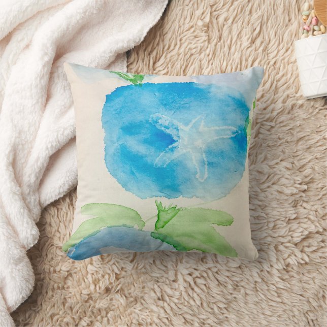 Cojín Decorativo 朝顔－Japanese Flower Seriesー (Manta)