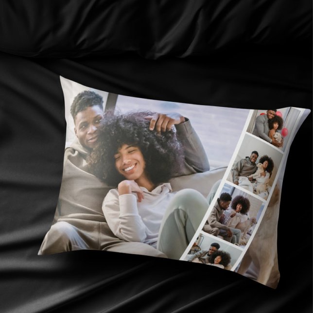 Cojín Decorativo 10 Photo Booth Modern Personalized (10 Photo Booth Modern Personalized Accent Pillow by Ricaso. Add your own photographs, photo gifts)