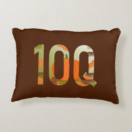 Cojín Decorativo 10Q = Gracias cien veces