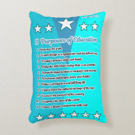 Cojín Decorativo 11 Finalidades de la educación