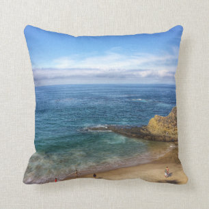 Cojín decorativo 16" de la playa x 16"