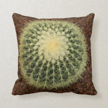 Cojín decorativo 16" del cactus x 16"