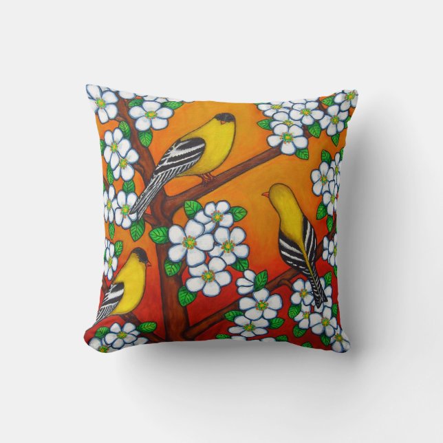 Cojín decorativo 16" del poliéster de la puesta (Anverso)