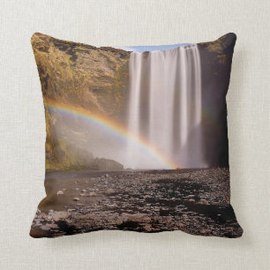 Cojín decorativo 16" del poliéster de Skógafoss