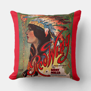 Cojín Decorativo 1907 Grabación de la cubierta de la música de las