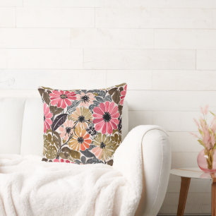 Cojín Decorativo 1950 Vintage Floral Repro