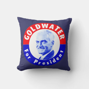 Cojín Decorativo 1964 Agua de oro para el Presidente