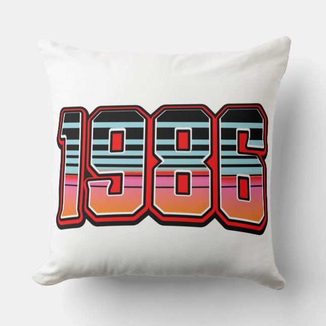 COJÍN DECORATIVO 1986 (Anverso)