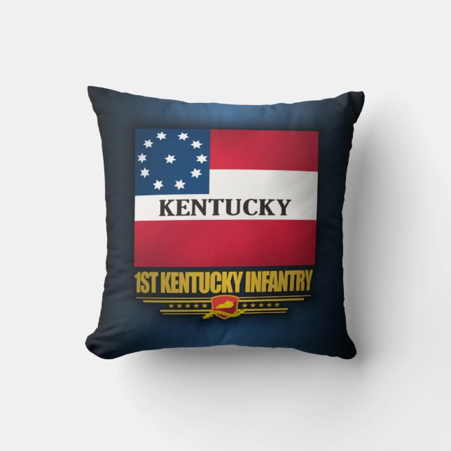 Cojín Decorativo 1.ª Infantería de Kentucky (Anverso)