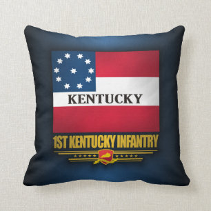 Cojín Decorativo 1.ª Infantería de Kentucky