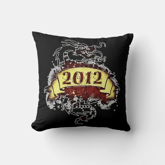 Cojín Decorativo 2012 - Año del dragón - Pillow (Anverso)