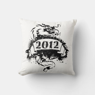 Cojín Decorativo 2012 - Dragón negro - Pillow