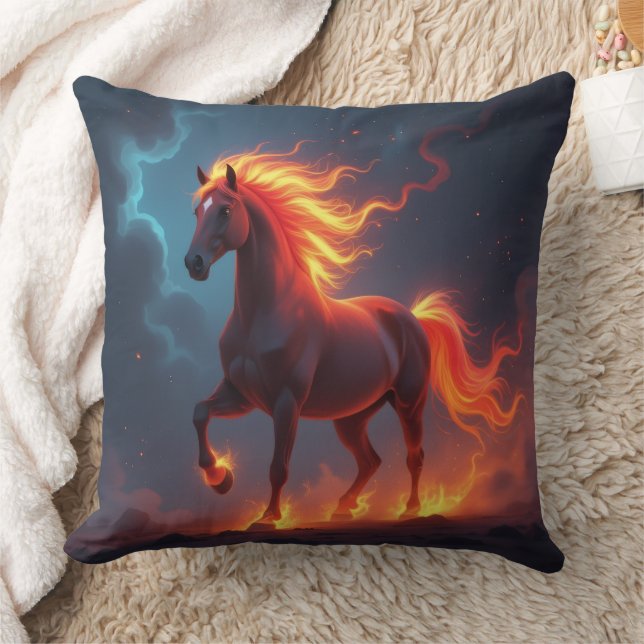 Cojín Decorativo „2026 – Das Jahr des Feuerpferds“ (Manta)