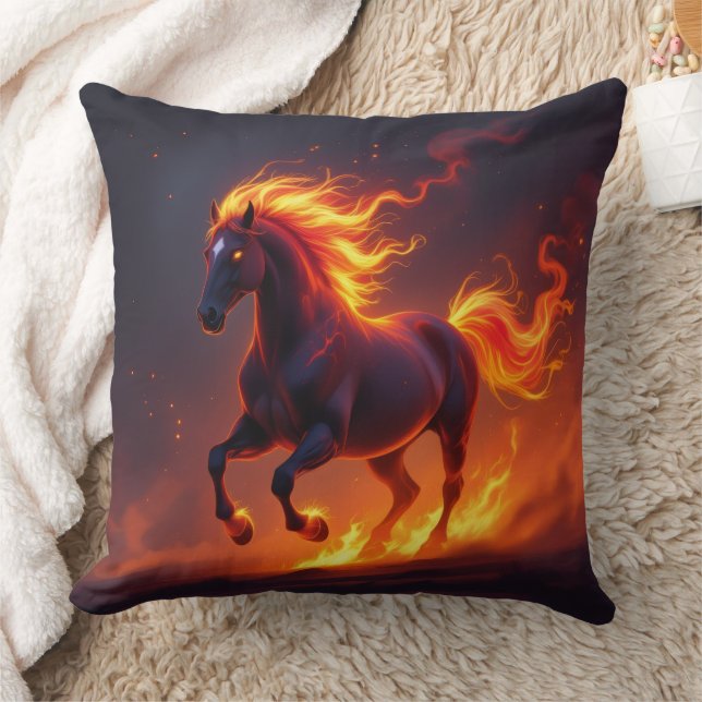 Cojín Decorativo „2026 – Das Jahr des Feuerpferds“ (Manta)