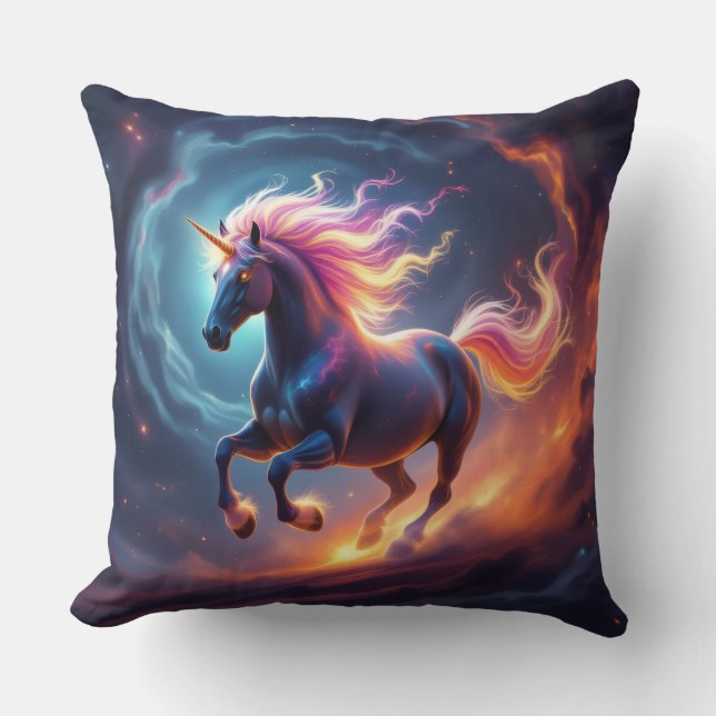 Cojín Decorativo „2026 – Das Jahr des Feuerpferds“ (Anverso)