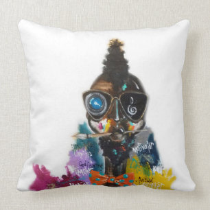 Cojín decorativo 20" del hombre renacentista x 20"