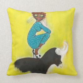 Cojín decorativo 20" del TAURO x 20"