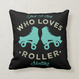 Cojín Decorativo 20.Divertido Sólo un chica al que le encanta pati