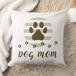 Cojín decorativo 20x20 de la madre del perro marró