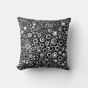 Cojín Decorativo 210712 - Blanco y negro