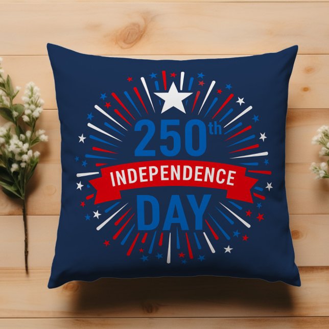 Cojín Decorativo 250º Día de la Independencia (Subido por el creador)