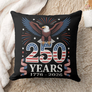 Cojín Decorativo 250 Aniversario EE. UU. 1776 2026 Águila Patriótic