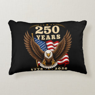 Cojín Decorativo 250 Aniversario EE. UU. 250 Años 1776-2026