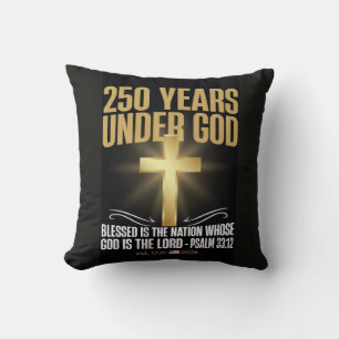 Cojín Decorativo 250 Años Bajo Dios