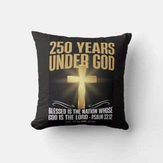 Cojín Decorativo 250 Años Bajo Dios